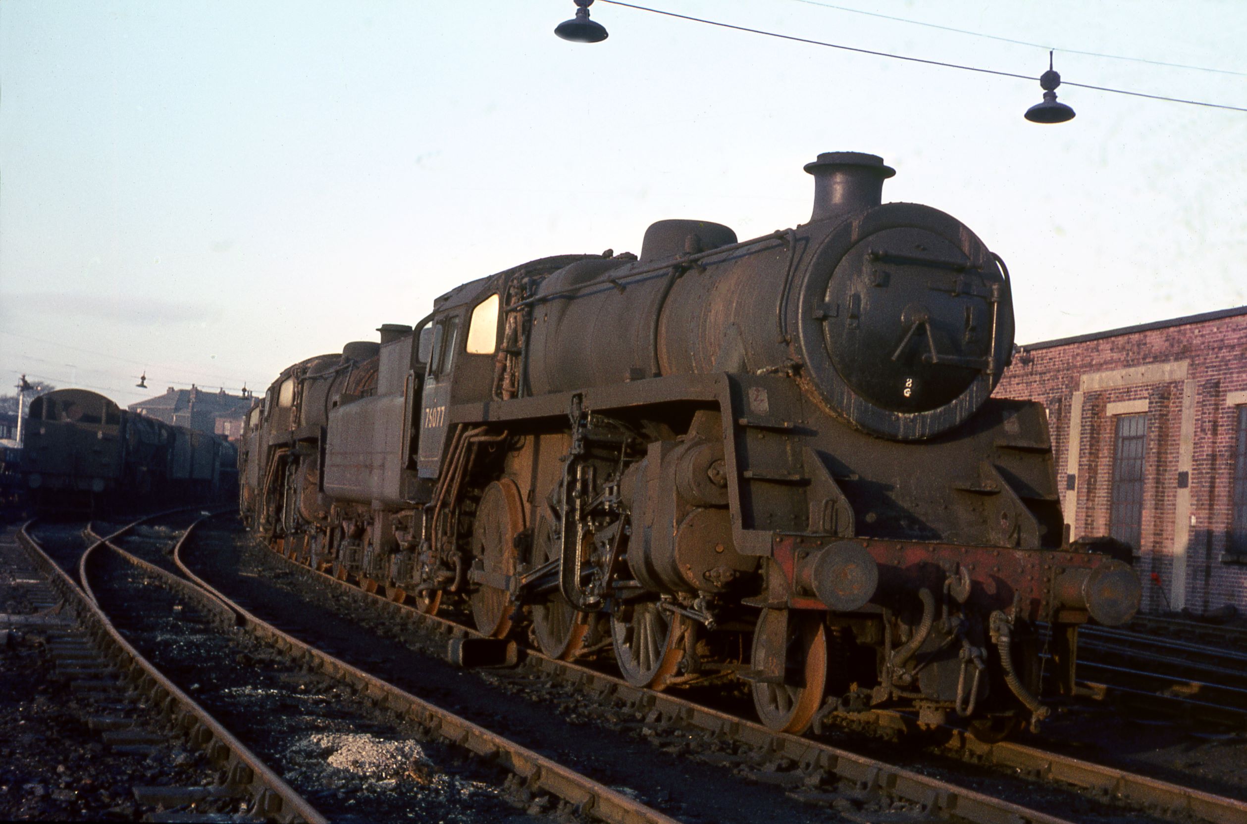 76077 awaiting its fate at Springs Branch 29 December 1967
